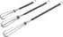 Chef Craft Classic Mini Sturdy Whisk, 5.5, 7, and 9 inch 3 piece set, Chrome