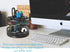1InTheOffice 10-Compartment Rotating Desk Organizer, Scissor Rack (Mesh)