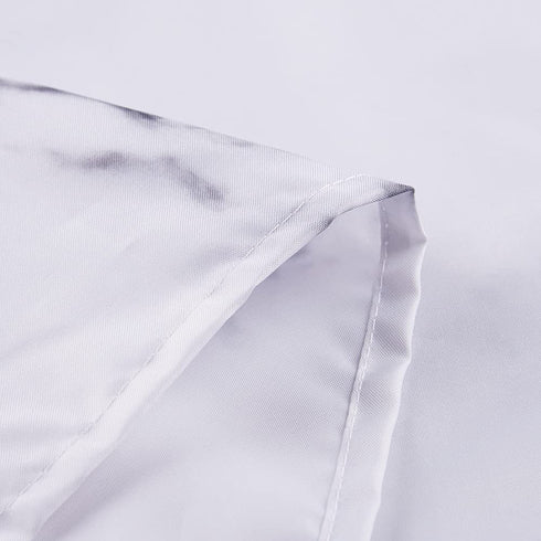 Marble Shower Curtain for Bathroom, Black White Marble Marble Texture Background PatternPolyester Fabric Shower Curtain with Hooks 72 X 72 Inches