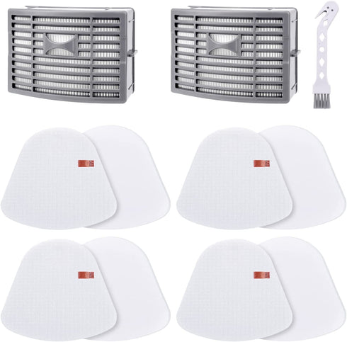 2 HEPA + 4 Foam & Felt Filters for Shark Powered Lift-Away DLX NV581,581Q, Compare to Part # XFFT580 Replacement Filter¦