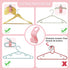 YIXINJIAJU Clothes Hanger Connector Hooks 100Pieces, Thicken, Load 30 Pounds, Used in Closet Space Savers and Organizer Closets