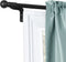 MAYTEX Smart Easy Install Caf© Window Rod, 18 inch - 48 inch, Black