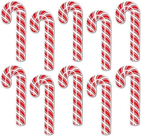 Gingerbread And Candy Cane Christmas Holiday Decorations Door Banner Cutouts