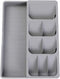 Silverware Organizer Storage Tray, Cutlery Expandable Organizer, Multipurpose Kitchen Drawer Organizer for Kitchen Drawer Spoon Knife and Fork Holding Flatware