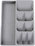 Silverware Organizer Storage Tray, Cutlery Expandable Organizer, Multipurpose Kitchen Drawer Organizer for Kitchen Drawer Spoon Knife and Fork Holding Flatware