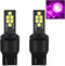 SOCAL-LED LIGHTING 7440 7443 Pink Purple LED Turn Signal Bulb Advanced 3030 SMD Bright Colorful DRL Brake Lamp Parking Tail Light, Pack of 2