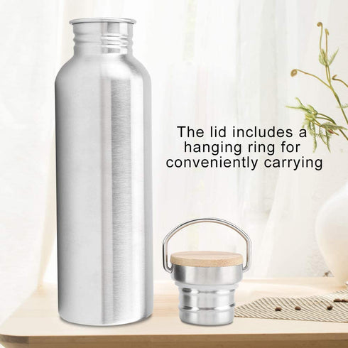 Stainless Steel Bottle Outdoor Portable Water Cup Drink Bottle Travel Mug(750ml)
