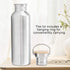Stainless Steel Bottle Outdoor Portable Water Cup Drink Bottle Travel Mug(750ml)