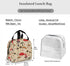 The Various Mushroom Art Lunch Bag For Women Girls Kids Insulated Picnic Pouch Thermal Cooler Tote Bento Large Meal Prep Cute Bag Big Leakproof Soft Bags For Lunch Box, Camping, Travel, Fishing
