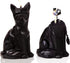 Gute Geometric Fox Candle - Unique Gift for Animal Lovers - Fox Skeleton Candle 7" H Burns for 5.5 Hours! - Animal Candles, Animal Party Gifts, Birthday Gifts