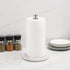 KES Paper Towel Holder Kitchen Standing Paper Towel Roll Holders with Natural Marble Base for Standard or Jumbo-Sized Rolls Brushed Finish, KPH100-2
