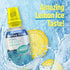 H2Ocean Healing Rinse Mouthwash- Great Tasting Sea Salt & Xylitol Mouth Wash for Fresh Breath & Dry Mouth - Alcohol & Fluoride Free - Lemon Ice 8oz