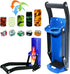 laffeya Can Crusher, Can Crusher Wall Mounted 16 oz & Bottle Opener, Eco-Friendly Aluminum Can Crusher, Heavy Duty Can Crusher Soda Beer Smasher Recycling Tool (16oz, Blue)