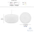 Royal Imports Floating disc Candles for Wedding, Birthday, Holiday & Home Decoration, 2 Inch, White Wax, Set of 36