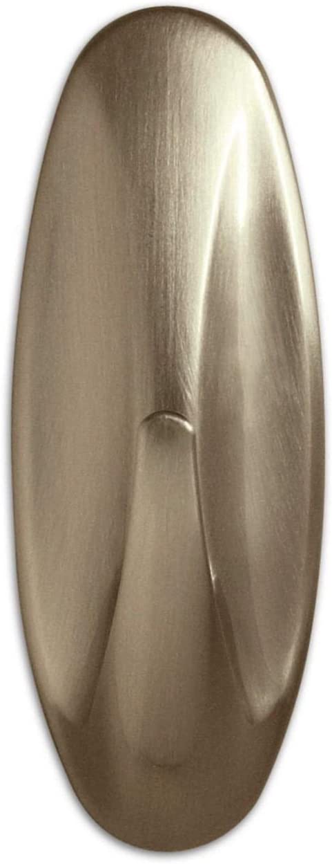 Command 3 lb Capacity Hooks, Indoor Use, 4 hooks, 6 strips