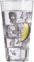 US Acrylic Clear Value Set Plastic Re-usable 20-ounce Tumblers | set of 16