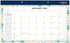 2021 Desk Calendar Simplified by Emily Ley for AT-A-GLANCE, Monthly Desk Pad, 17-3/4" x 11", Compact, Pineapples (EL53-705) (EL53-705-21)