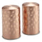 American Metalcraft CHSP2 Salt and Pepper Shaker Set, Hammered, Copper, 2oz. Capacity, 1 ¾” Diameter X 2 ¾” H.