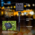 eulogize Outdoor Solar String Lights, 2-Pack Each 33 Ft Copper Wire 100 Ultra-Bright LED 8 Modes Waterproof Solar Fairy Lights for Christmas Wedding Patio Garden Party Decoration
