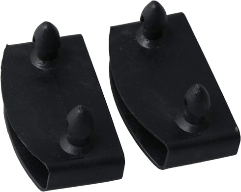 RDEXP 50pcs Black Single End Caps 5cm Length Bed Slat Holders Contains Replacement Part Wooden Slats on Bed