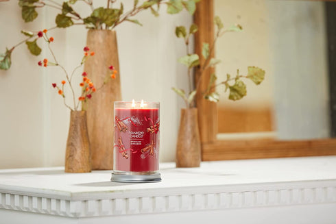 Yankee Candle Sparkling Cinnamon Signature Large Tumbler Candle