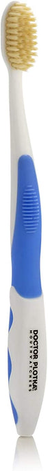 MOUTHWATCHERS Dr Plotkas Extra Soft Flossing Toothbrush Manual Soft Toothbrush for Adults | Ultra Clean Nano Toothbrush | Good for Sensitive Teeth and Gums | 1 Blue Toothbrush