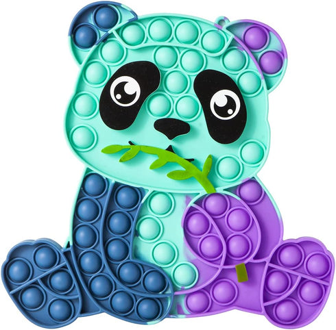 PANBUB Big Panda Gift Popit Animal Baby Large Huge Giant Boy Pop It Sensory New Fidget Toy 2022 Kid Toddler Bubble Popping Sensory Push Popper Girl Silicone Stress Popits Popitsfidget Poppit