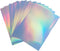 22 Sheets 8.5 x 11 Inches Printable Holographic Vinyl Sticker Paper Rainbow Sticker Paper For Inkjet & Laser Printer Quick Dry Sticker Paper Cricut Compatible