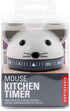 Kikkerland Kitchen Timer, Mouse, Multicolor