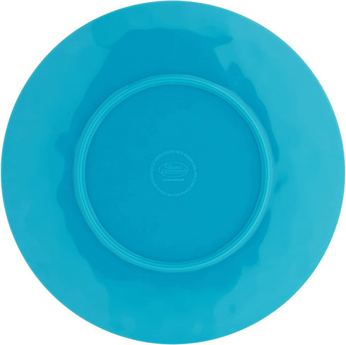 Certified International Radiance Teal Melamine 8.5"Salad/Dessert Plate, Set of 6