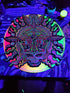 Fluorescent Glow In The Dark Paint - 1 Ounce (Fluorescent Blue) - 5+ Colors Available