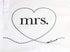 Dossini Wedding Mr & Mrs Apron Set - Aprons Gift Set with His and Hers Aprons - Fun Engagement Couples Aprons & Cute Wedding Gifts