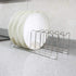 Pot Lid Organizer Pan Lid Organizer Kitchen Pot Lid Rack Suitable for Bakeware Dish Plate, Cutting Boards, Pots & Pans, Serving Trays, Reusable Holder FLSEPAMB(2 Pack+Eight Silicone Foot Covers)