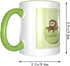 A Damned Adorable Sloth And Coffee Coffee Mug Ceramic Tea Cup Gift for Office and Home 11 Oz