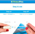 PinionPins Clear Magnetic Duvet Clips with Key. - Patented Duvet & Comforter Clip Pinning System - Stronger Than Traditional Duvet Fasteners Like Duvet Donuts (8 Clear Pins with Key)