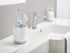 Joseph Joseph 70500 EasyStore Toothbrush Holder Bathroom Storage Organizer Caddy, Small, Blue