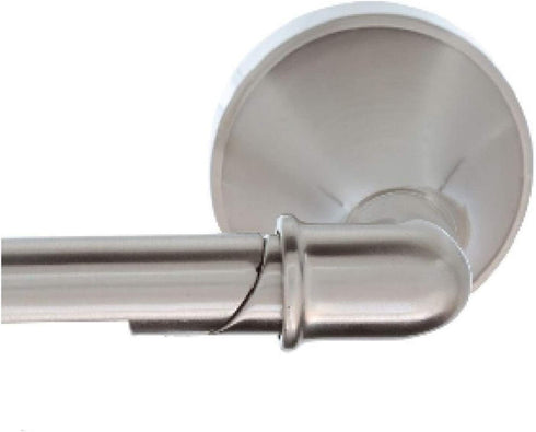 Delta Phoebe Pivoting Double Post Toilet Paper Holder in Satin Nickel