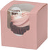 Yotruth 2.5 x 2.5 x 2.5Pink Mini Cupcake Boxes single individual Easy Assembly with Window and Insert 50 Pack
