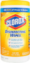 Clorox Disinfecting Wipes Lemon 3 Packs of 75 Count, 225 Count