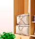 iwill CREATE PRO Breathable Canvas Soft Storage Bag with Handles, Beige, 2pcs