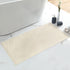 LOIOFOE Bathtub Mat_Soft Rubber Shower Mats”‚Safety Bathroom Mat : Comfortable Feet Feeling”‚Non Slip Tub Mat with Strong Suction Cups (BPA, Latex, Phthalate Free) (B-Beige)