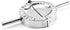 HLYCare Stainless Steel Ravioli Mold Pierogi Dumpling Maker,X-Large 5" Goya Empanada Press Mold, Ravioli Mould Crimper,Wrapper Dough Cutter-for Pie Ravioli Chinese Dumpling Pastry,With long handle