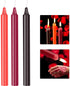 Norme Low Temperature Candles Valentine's Day Wax Candles Romantic Candles Long Thin Candles for Home Use (One Pack)