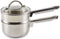 RSVP International 1-quart Induction Double Boiler, 2 Cups, Multi Color