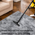 wxnzsl Fluffy Area Rugs for Bedroom, 3x5 feet Fuzzy Faux Fur Rug Living Room Carpets,Soft Furry Rugs for Kids /Baby/Girls Room and Nursery - Dark Gray