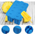 Homemade Silicone Popsicles Molds,BPA Free Popcylce Molds,Reusable Popsicle Mold for Kids,Ice Cream Mold,Ice Pop Molds Maker with 50 Popsicles Sticks,50 Popsicle Bags,Funnel ( Blue)