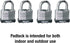 Master Lock 1803Q Fortress Outdoor Padlock with Key, 4 Pack Keyed-Alike
