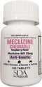 SDA Laboratories Meclizine Chewable Tablets, 25mg, 100 Count