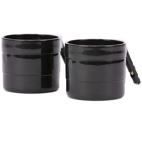 Diono Car Seat Cup Holders For Radian, Everett And Rainier Car Seats, Pack Of 2 Cup Holders, Black