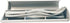 Knork Eco Astrik Plant Based Travel Set, 4 Piece (Eco Fork Knife Spoon With Carry Case, Gray